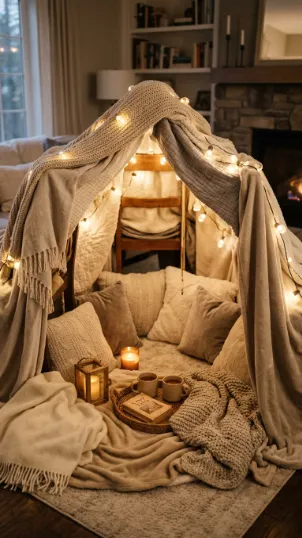 Classic Blanket Fort Setup