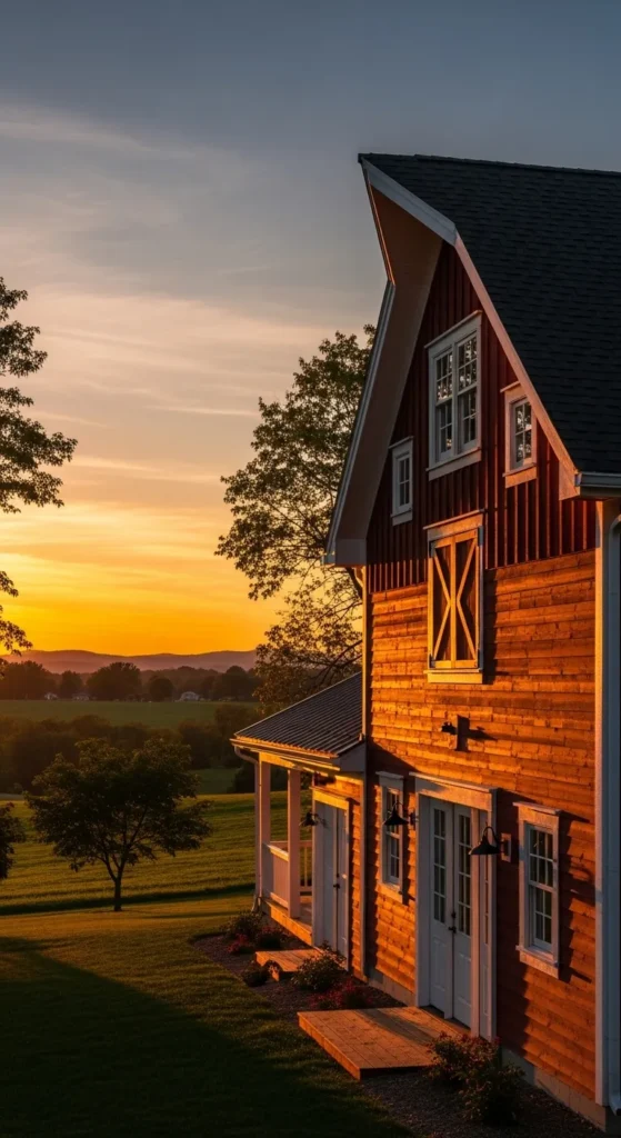 Classic Red Barn Exterior