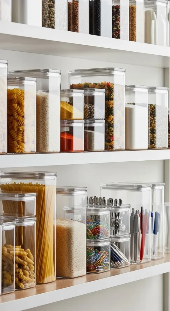 Clear Storage Containers 