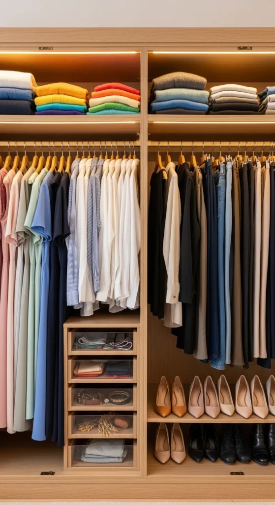 Color-Coordinated Organization