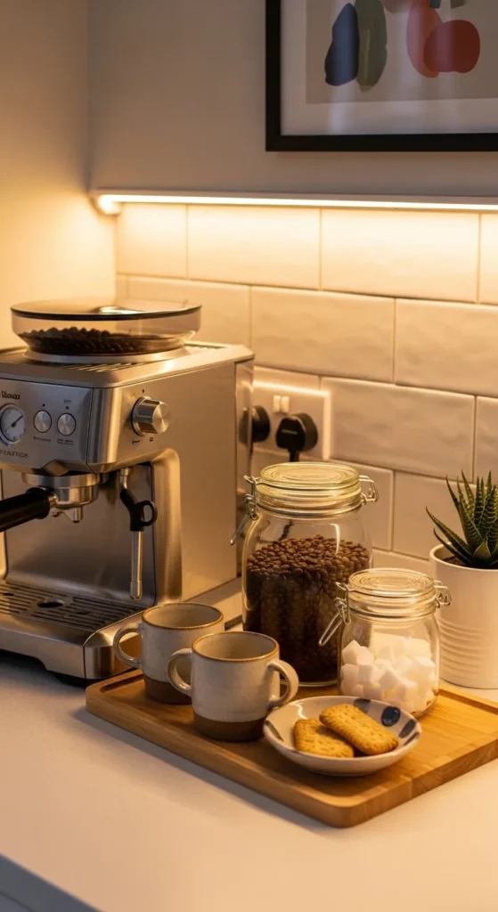Compact Coffee Corner Kitchen