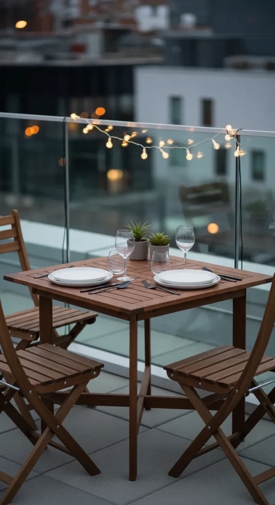 Compact Dining Setup