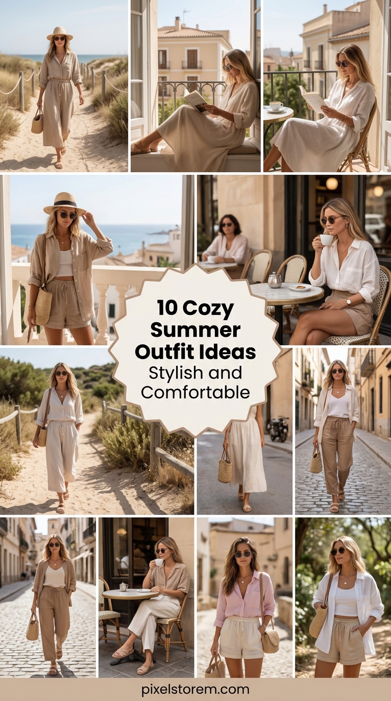 10 Cozy Summer Outfit Ideas Stylish and Comfortable