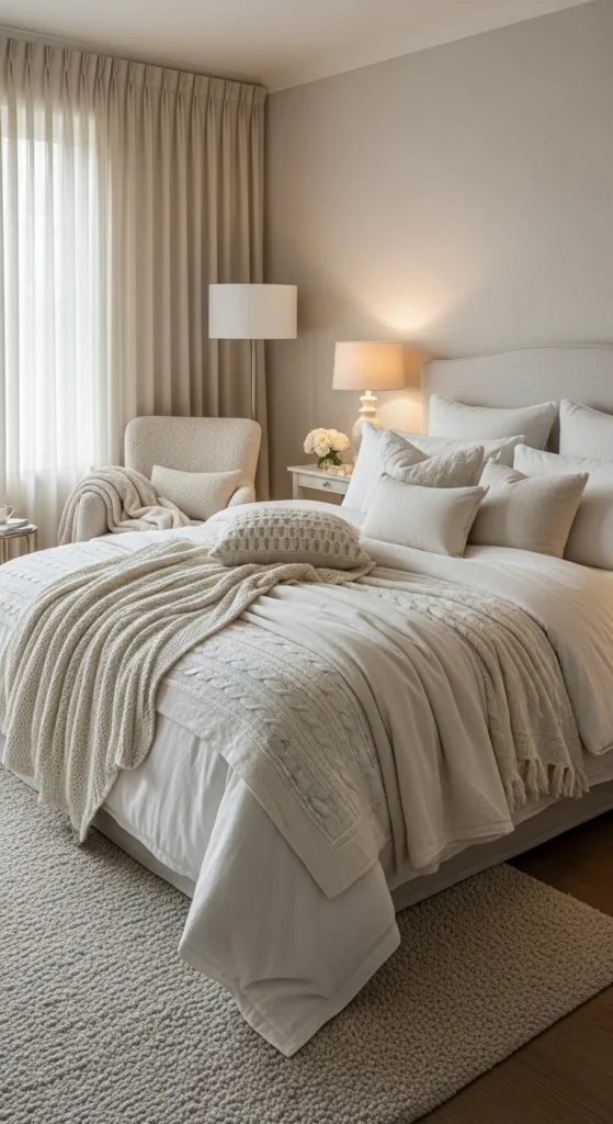 Creamy Off-White Bedroom