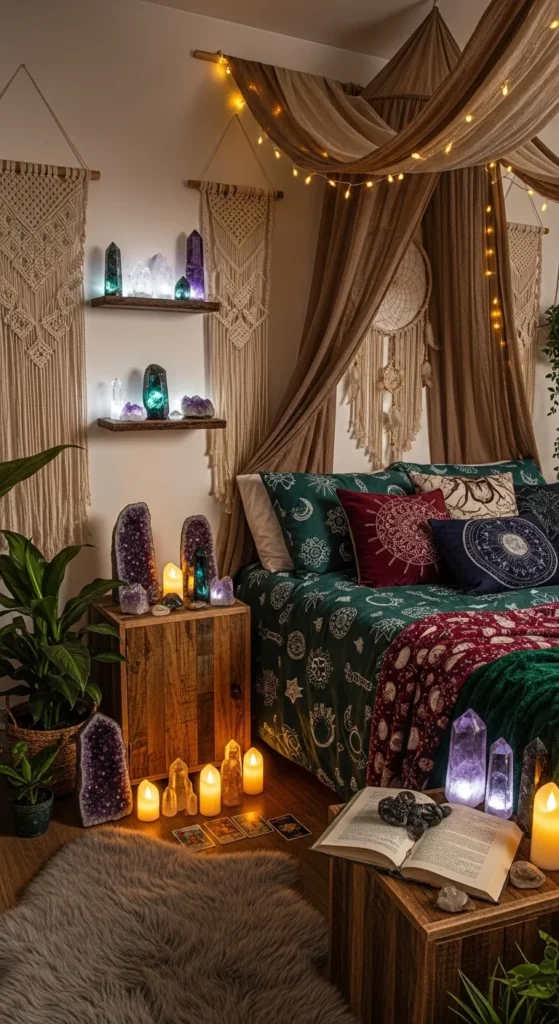Crystal and Healing Stones Decor
