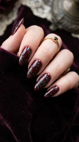 Dark Floral Designs