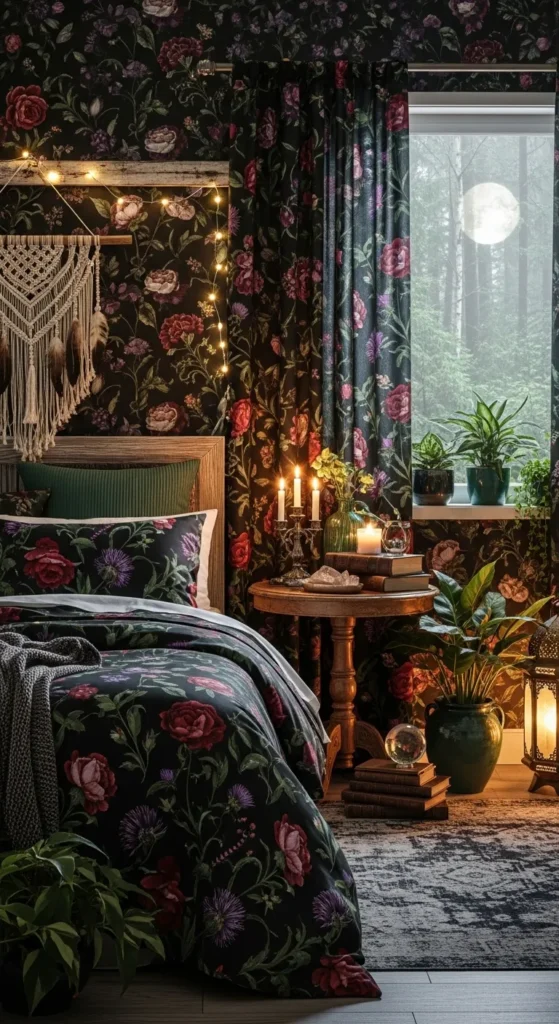 Dark Floral Patterns