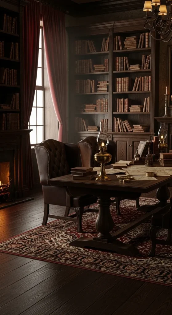 Dark Wooden Elements