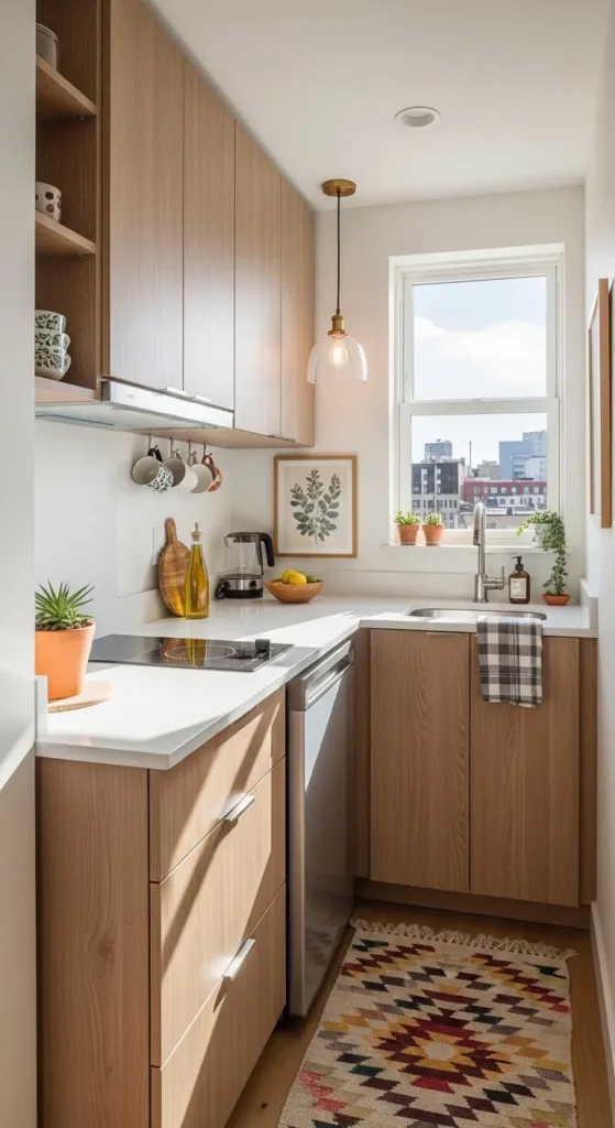 Decorated Small Kitchen