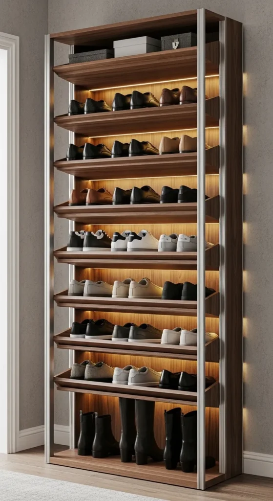 Dedicated Shoe Storage