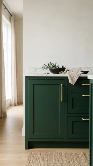 Deep Green or Forest Tones