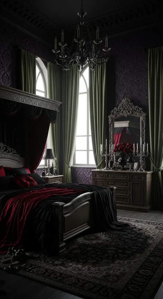 Deep and Dark Color Scheme