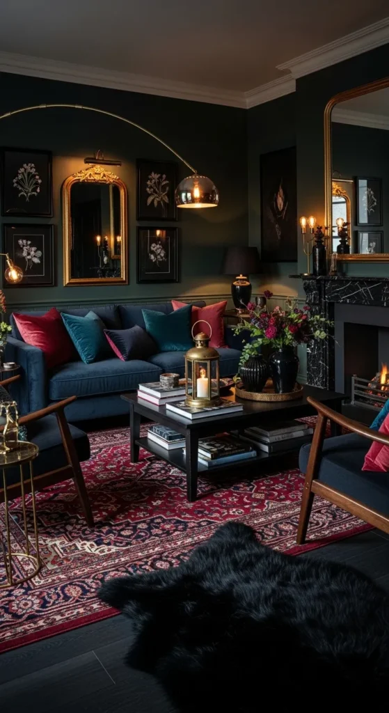 Deep and Dramatic Color Palette