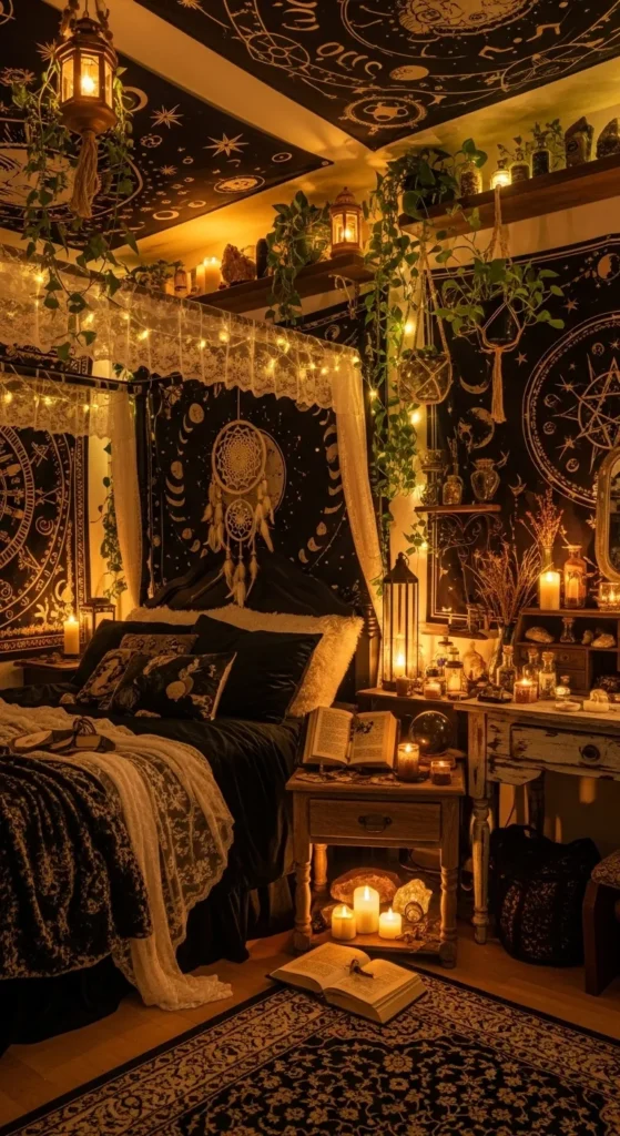 Fairy Lights and Candle Glow
