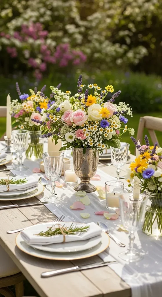 Floral Table Centerpieces