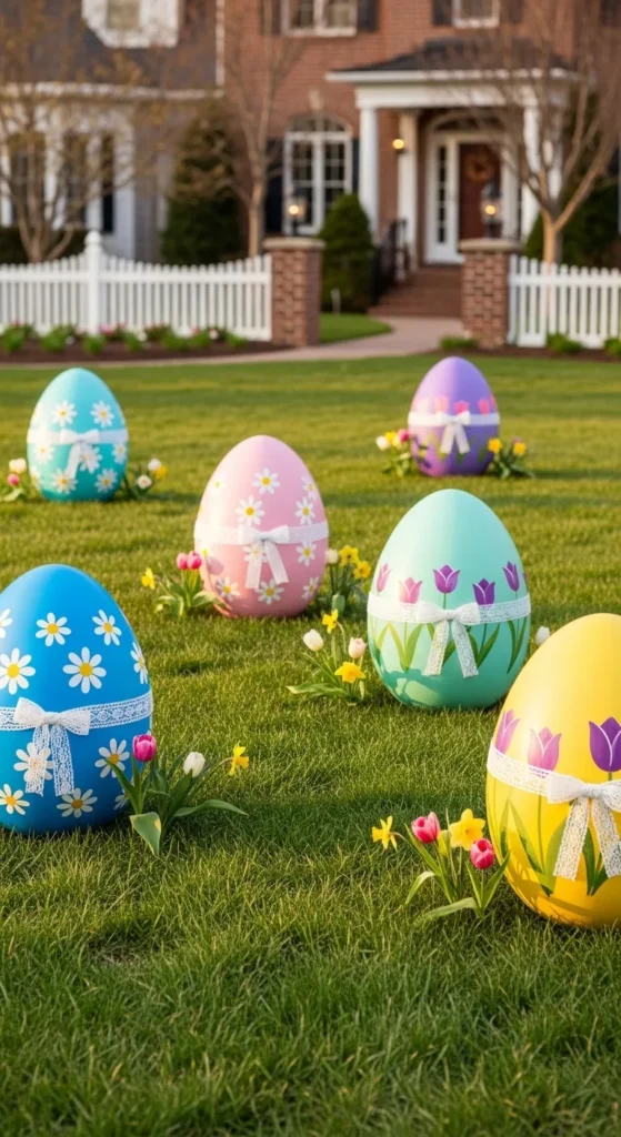Giant Easter Egg Displays