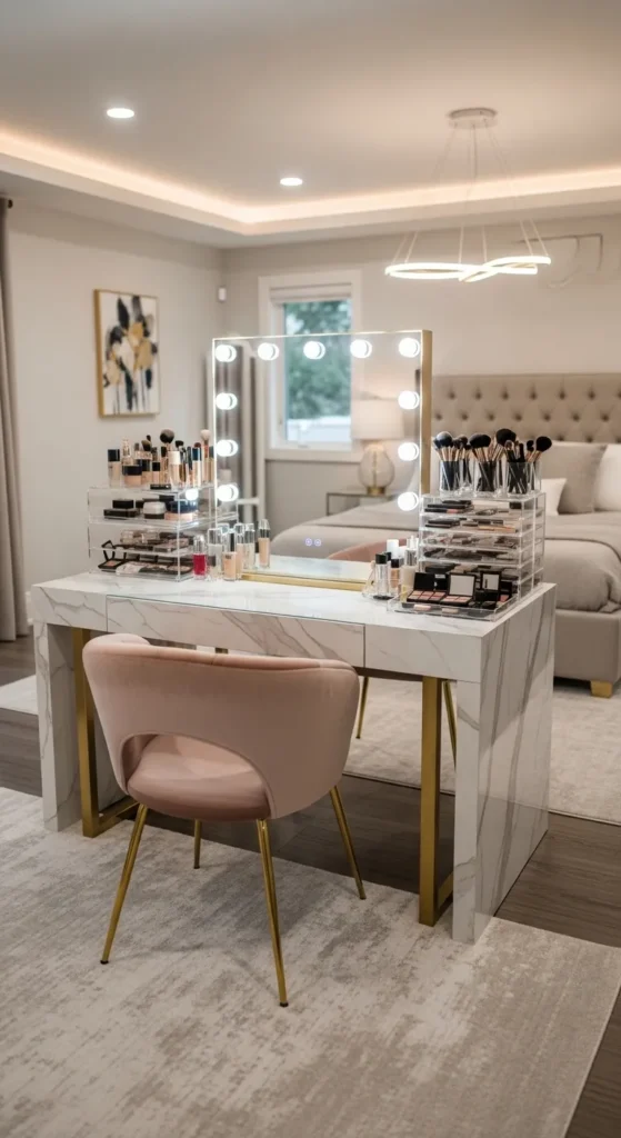 Glam Vanity Setup