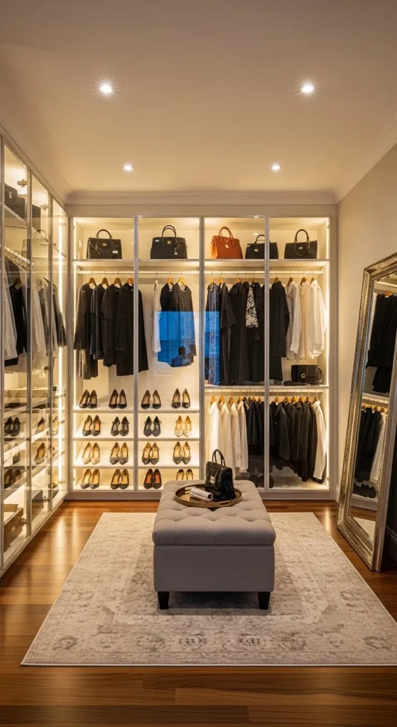 Glass Doors for a Luxe Feel