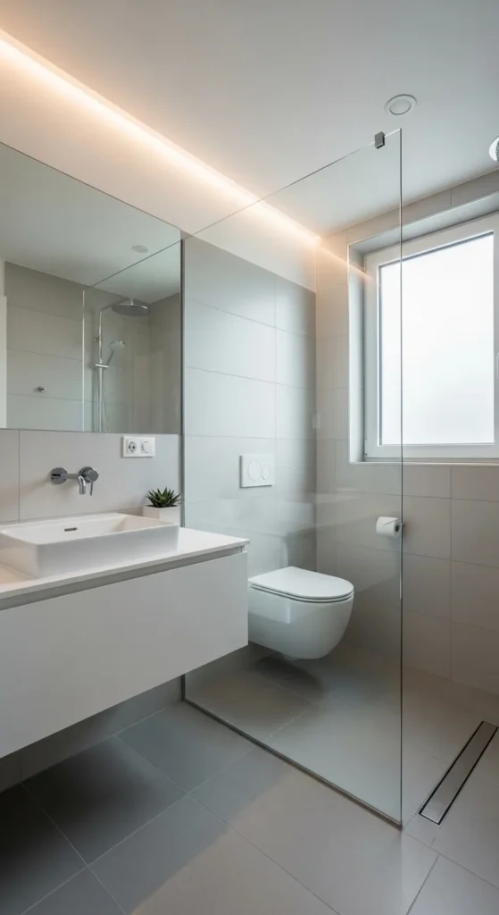 Glass Shower Partition