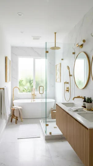 Gold Fixtures for Instant Luxury
