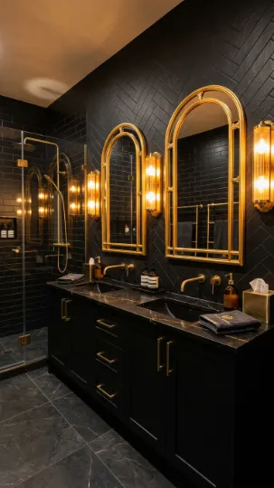 Gold and Black Combination