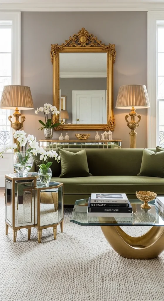 Gold and Metallic Accents