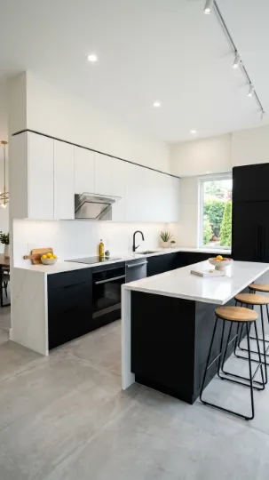 High-Contrast Cabinet Design