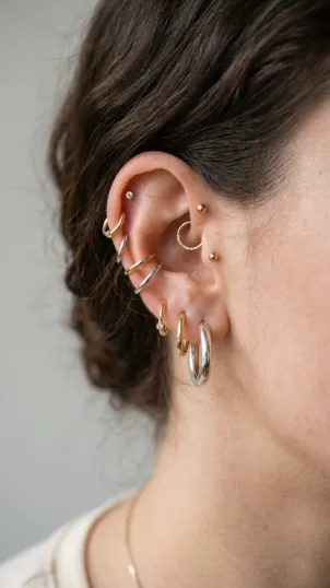 Hoop Earrings Combo