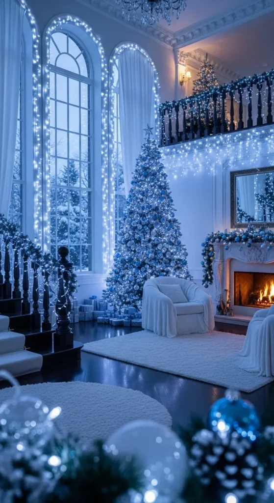 Ice Blue Fairy Lights
