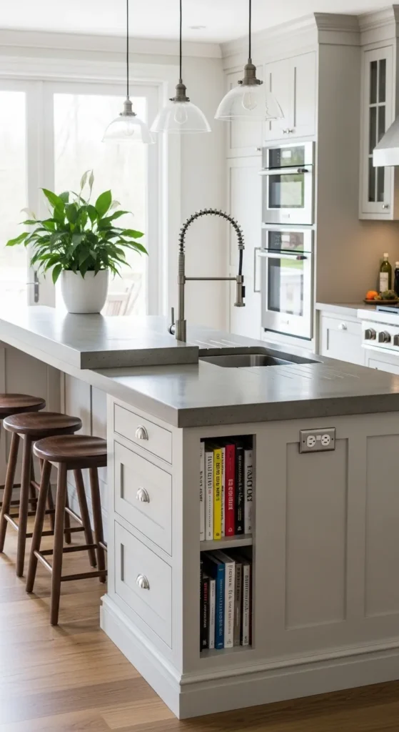 Kitchen Island Setup