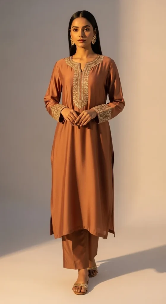 Kurta with Straight Pants