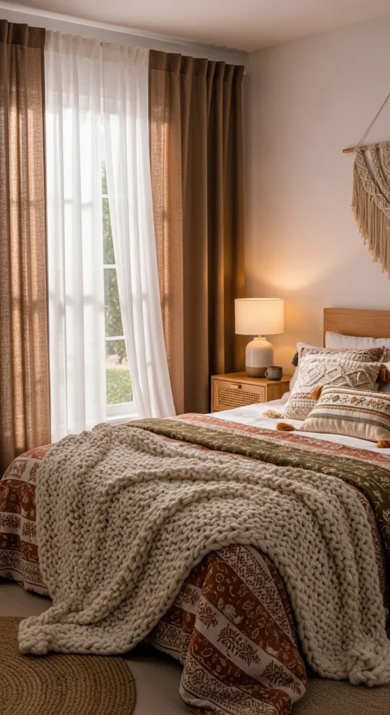 Layered Curtain Style