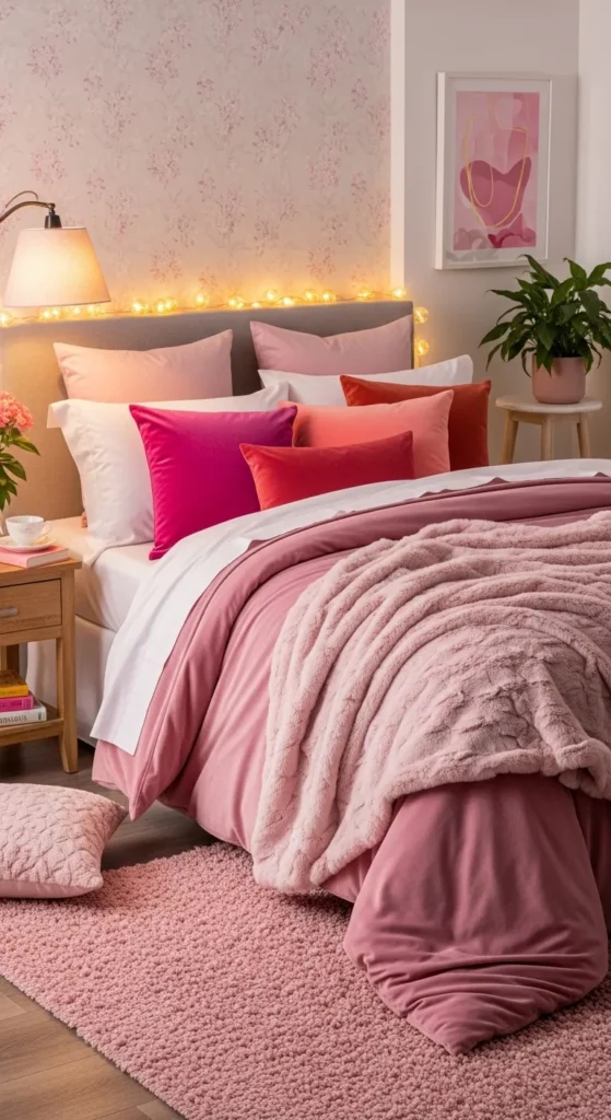 Layered Pink Textures
