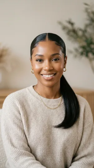 Low Sleek Ponytail