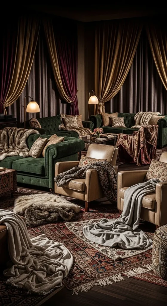 Luxurious Fabrics and Textures