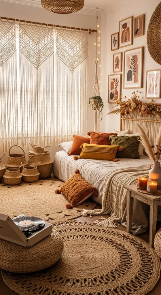 Macramé Curtain Panels