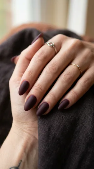 Matte Black Cherry Finish