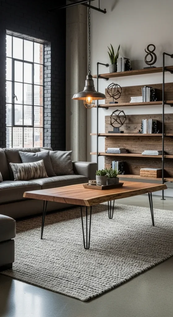 Metal and Wood Combination