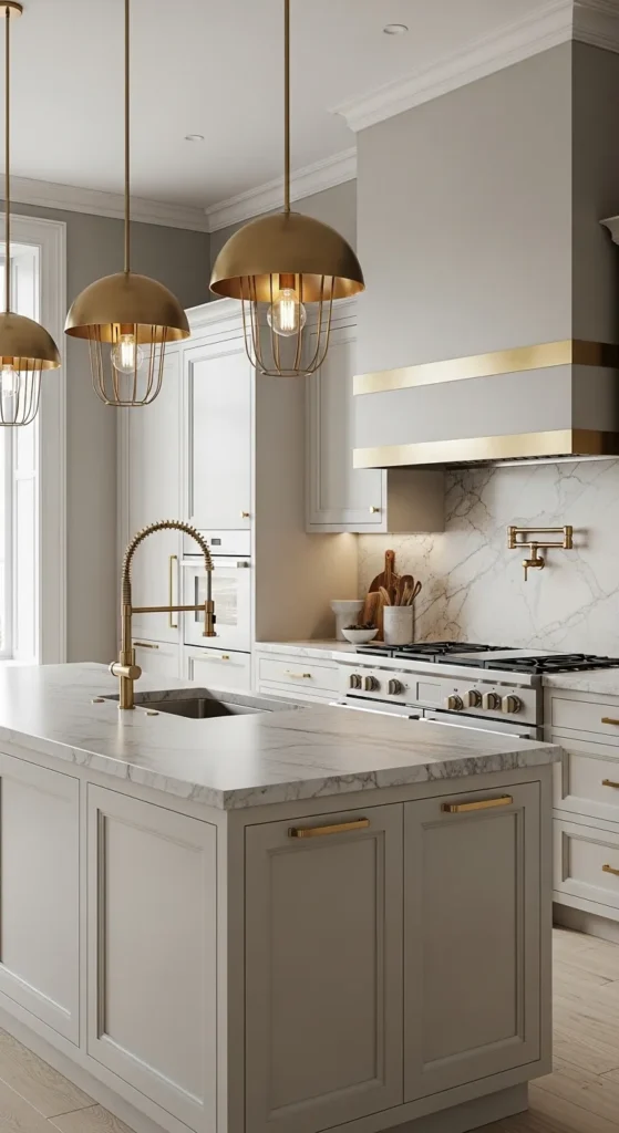 Metallic Accents for a Luxe Touch