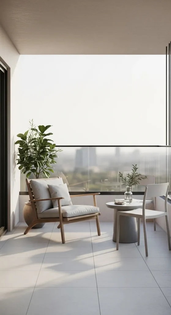 Minimalist Balcony Style