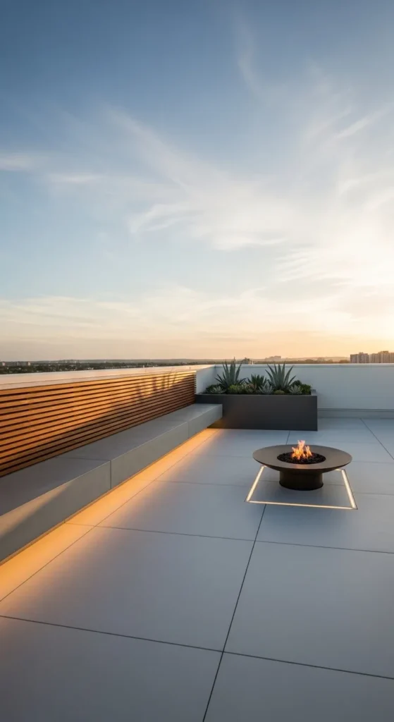 Minimalist Rooftop Design