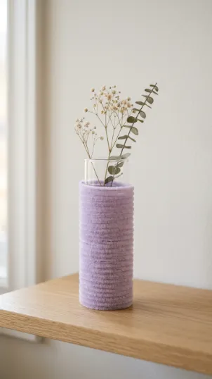 Minimalist Single Color Vase