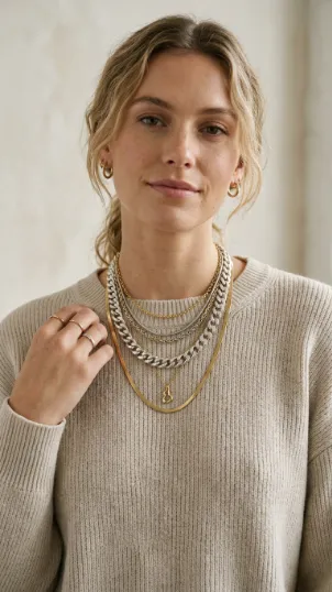 Mixed Chain Necklaces