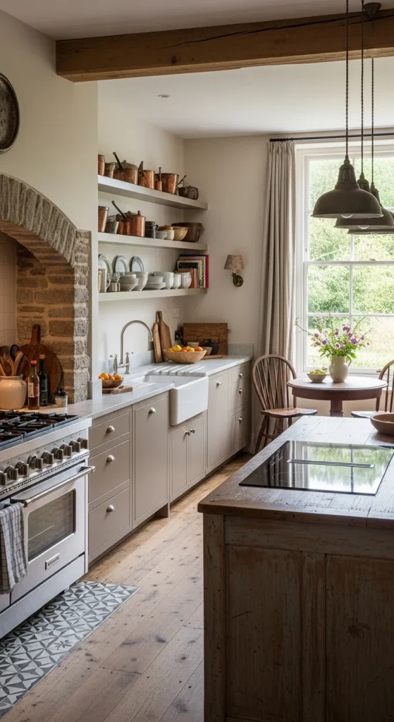 Mixed Modern Vintage Kitchen