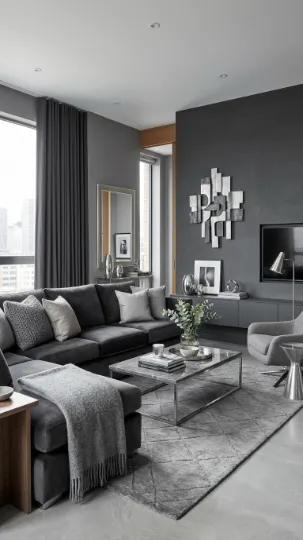 Monochromatic Grey Scheme