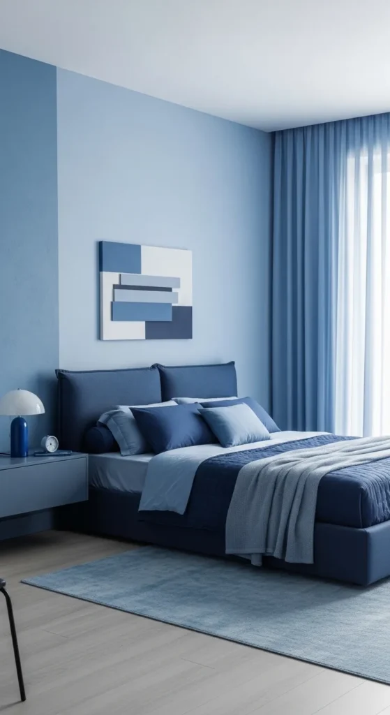 Monochrome Blue Theme