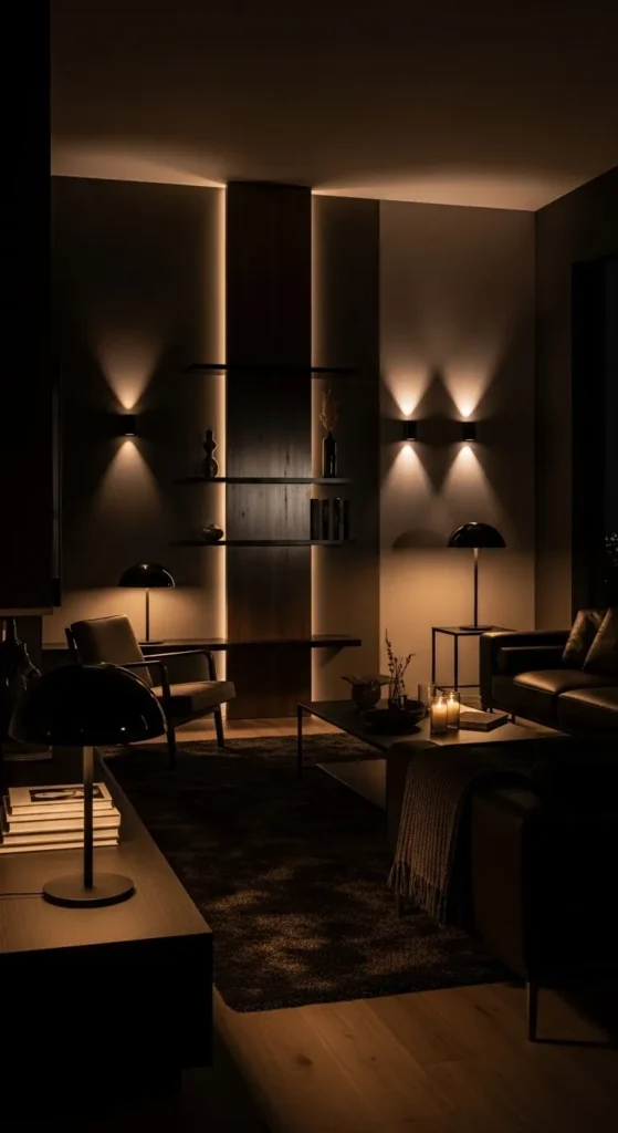 Moody Lighting Setup