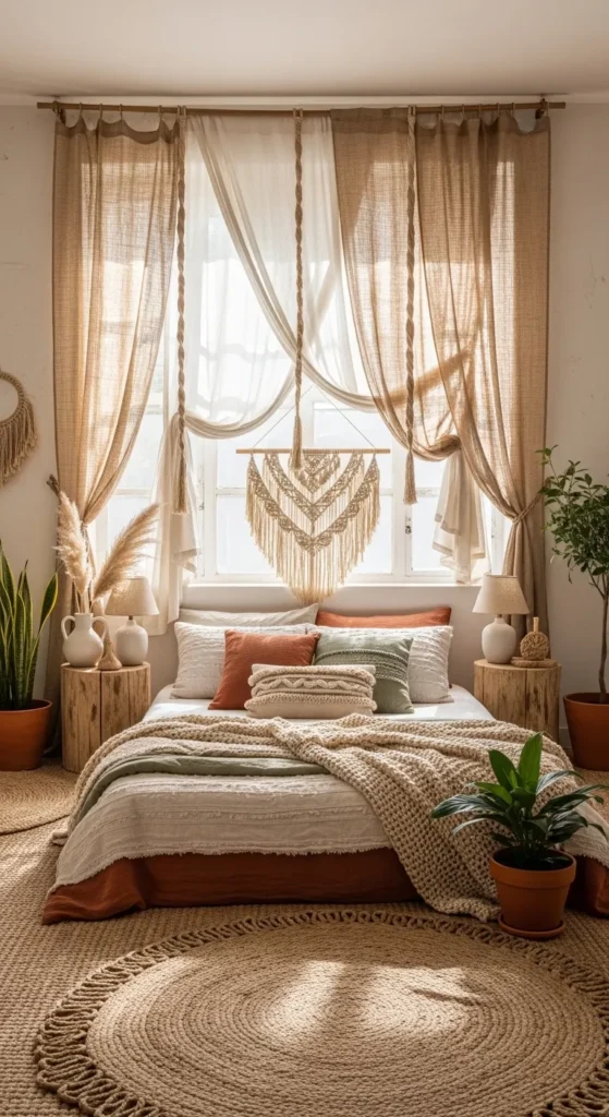 Natural Fiber Curtains