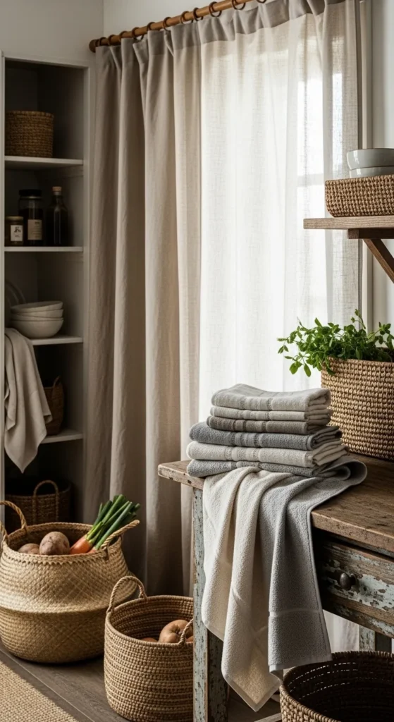 Natural Textures and Fabrics