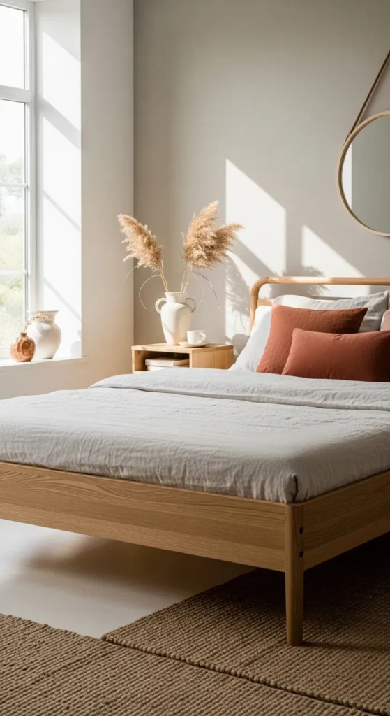 Natural Wooden Furniture Bedroom